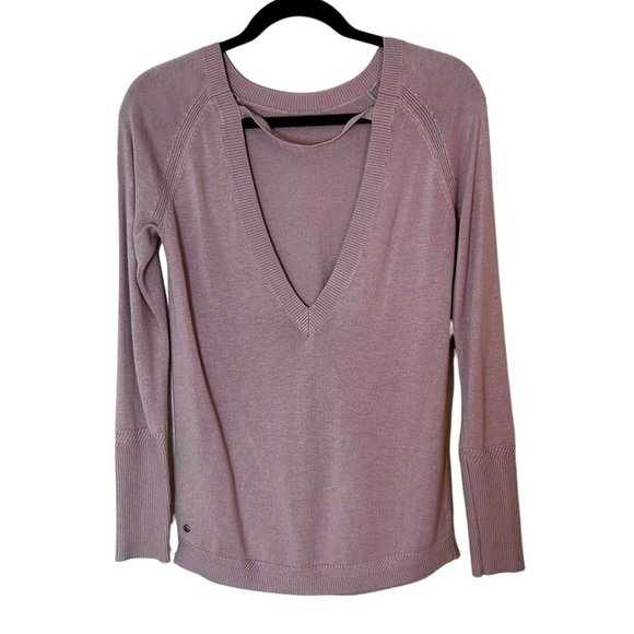 Lululemon Unity Drop Back Sweater- Cashmere Blend Sweater - Picture 8 of 13